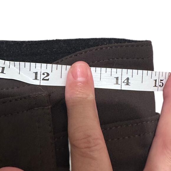 Sportalm Kitzbuhel Women's Dark Brown Flared Ski Pants Snowboarding, 8 (38 EU) - Picture 4 of 10